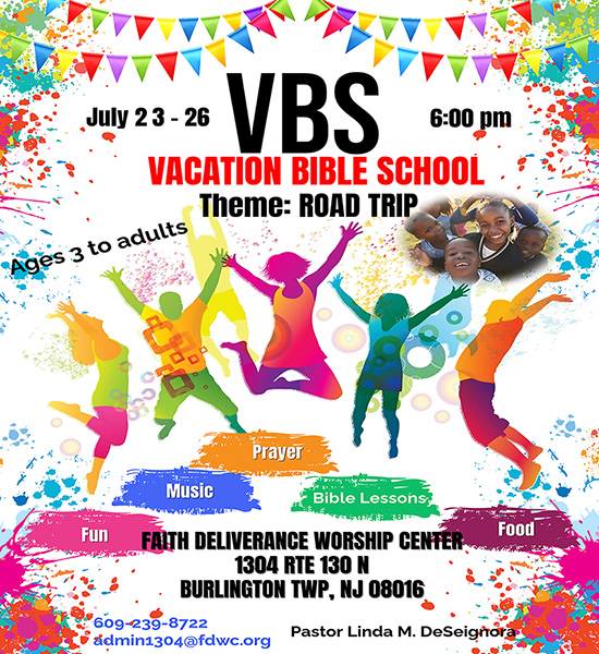 Vacation Bible School Flyer
